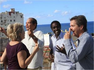 Isabel Santos, Nestor Jimenez, Fernando Echevarria, Pedro Julio Diaz, Jorge Perogorria