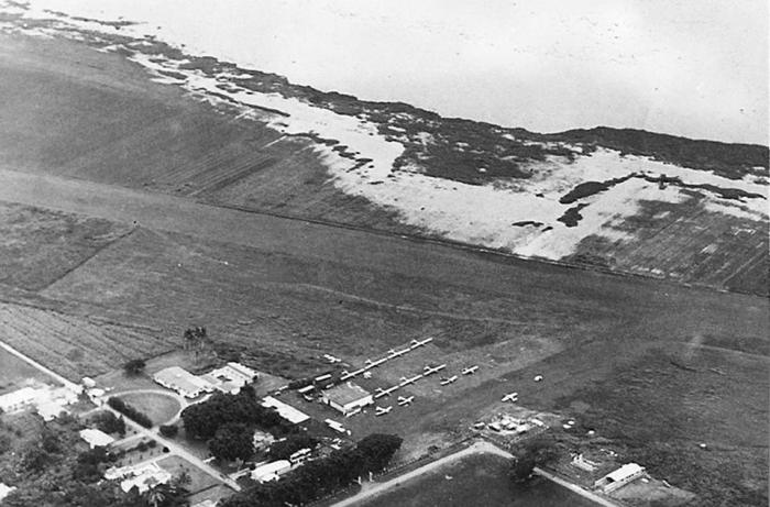 primer aeropuerto de los Deportes Aereos